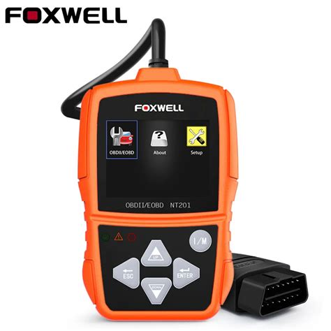 Foxwell NT201 OBDII EOBD Code Reader Car Diagnostic Scan Tool