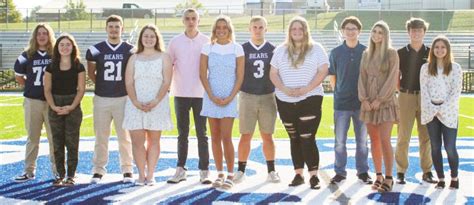 Leetonia Fall Homecoming Court News Sports Jobs Salem News