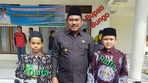 Daffa L Husni Pembacaan Ayat Suci Al Qur An Pelepasan Jemaah Haji Kab