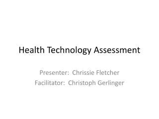 PPT Health Technology Assessment Of Medical Devices PowerPoint