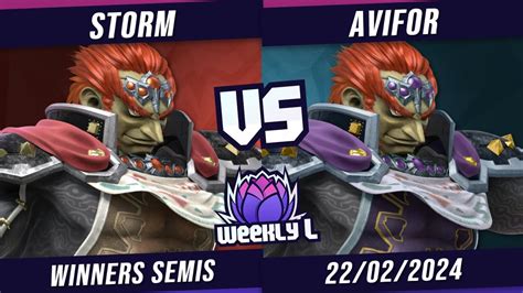 Storm Vs Avifor Winners Semi Final Wonky L 101 Ganondorf Donkey