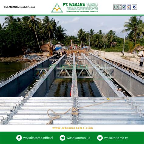 Jembatan Girder 3 Unit B 20m Pt Wasaka Tomo Engineering Fabrikator