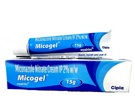 Micogel Cream 15gm at ₹ 39/piece | Miconazole Nitrate Ointment in ...