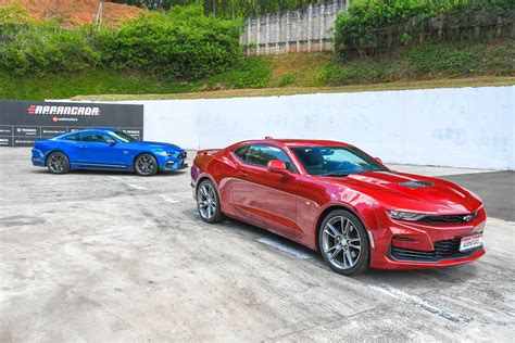 Camaro X Mustang Qual V8 Vence Na Arrancada Webmotors