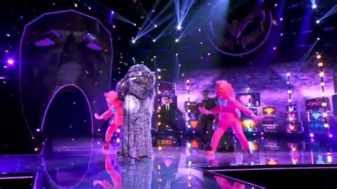 The Group B Premiere Six More Masks The Masked Singer Gremlin Performs Stand By Me Imdb