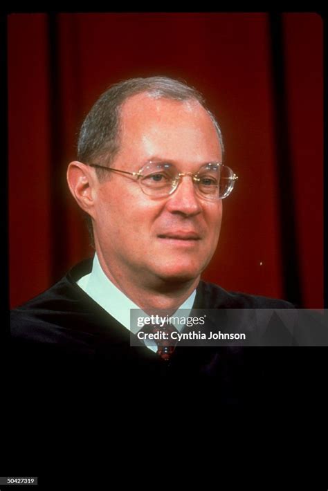 Supreme Court Justice Anthony Kennedy In Robes News Photo Getty Images