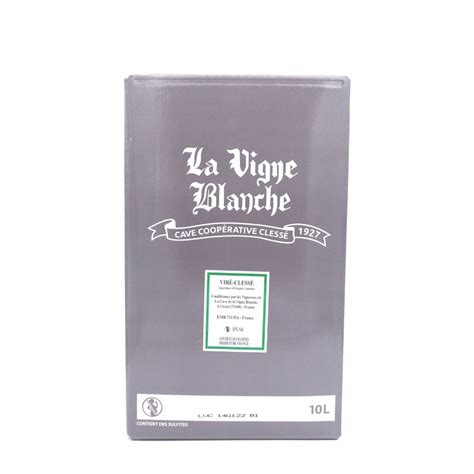 Vir Cless Bag In Box De L La Vigne Blanche