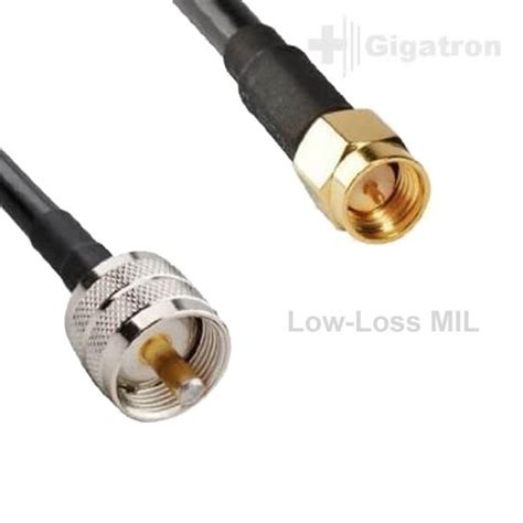 Hf Koaxialkabel Rg Ohm M Pl Auf Sma Stecker Satonline