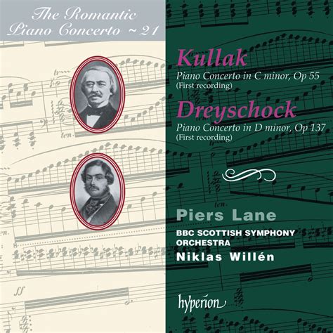 Dreyschock Kullak Piano Concertos Hyperion Romantic Piano Concerto