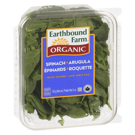 Earthbound Farms Organic Baby Spinach Arugula Stong S Market