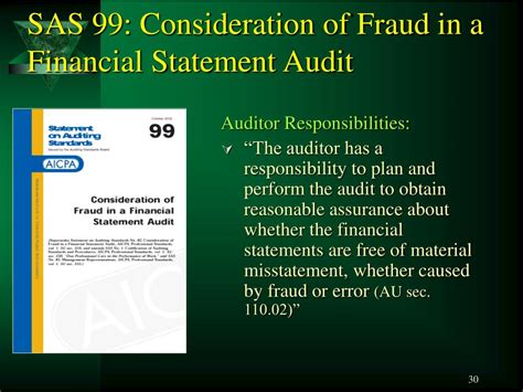 Ppt The Auditor And Fraud Is Sas Enough Powerpoint Presentation