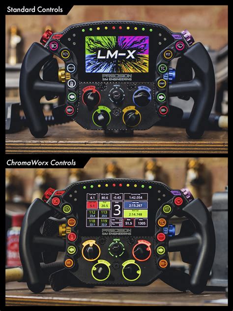 Lm X Steering Wheel — Precision Sim Engineering