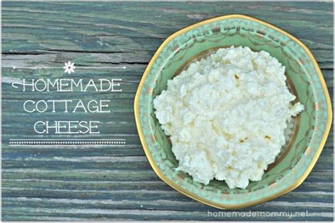 How To Make Cottage Cheese Homemade Mommy Homemade Cottage Cheese