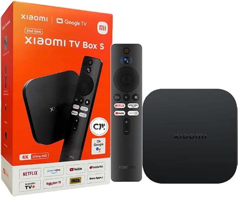 Xiaomi TV Box S 2ª generación Reproductor multimedia 4K Ultra HD