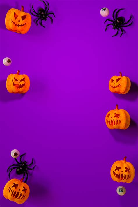 Halloween Purple And Orange Wallpapers - Wallpaper Cave