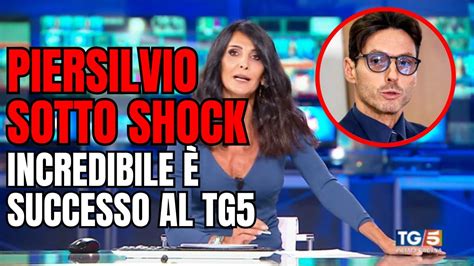 FIGURACCIA AL TG5 PIERSILVIO BERLUSCONI SOTTO SHOCK INCREDIBILE