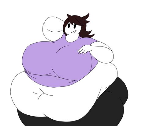 Rule 34 1girls Bbw Big Breasts Fat Huge Belly Jaiden Jaiden Animations Obese Thick Thighs