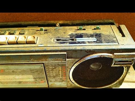 Restoring Most Dirty And Filthy Cassette Recorder Learn How To Do