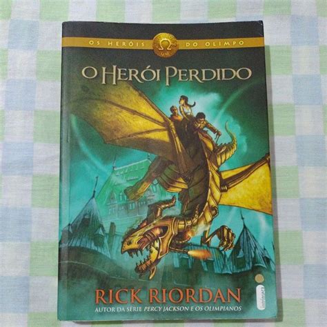 livro herói perdido Col os heróis do Olimpo Rick Riordan Shopee