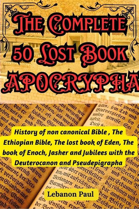 Amazon The Complete 50 Lost Book Apocrypha History Of Non