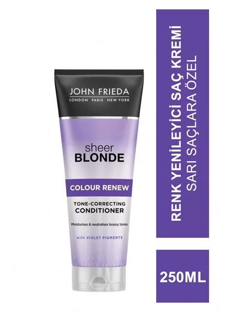 John Frieda Sheer Blonde Colour Renew Conditioner Ml Sar Sa Lara