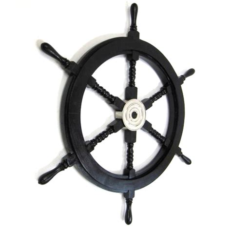 SH 87631A - Pirate Ship Wheel w/ Aluminum Antique – India Overseas ...