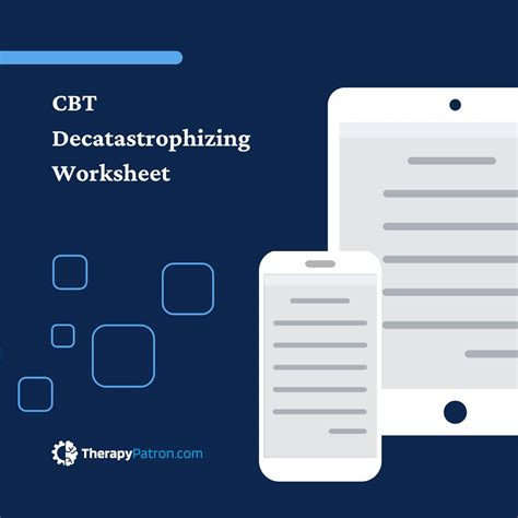 CBT Decatastrophizing Worksheet (Editable, Fillable, Printable PDF ...