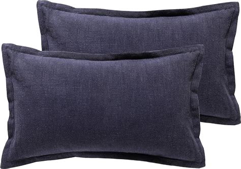 Amazon Patdrea Blue Decorative Throw Pillow Covers X Set Of