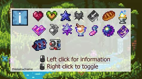 Game Mechanics - Visual indicators for permanent boosters | Terraria ...