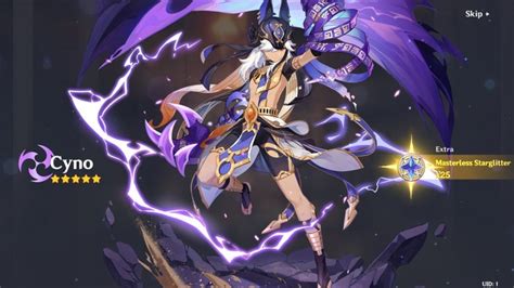 Genshin Impact Cyno Abilities Constellations Ascension Materials