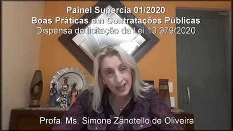 Painel De Boas Pr Ticas Em Licita Es E Contratos Simone Zanotello