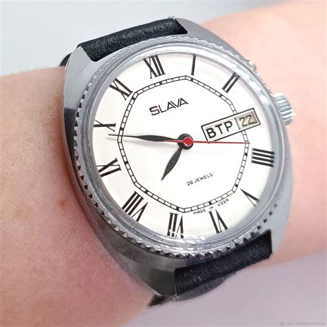 Винтаж: Наручные Часы Слава СССР римская 12 классика в интернет ...
