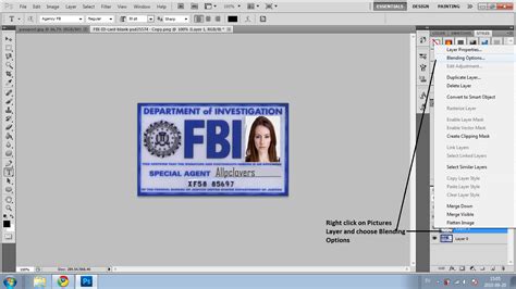 How to make a FBI ID card? | Software and Games