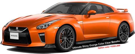 New Nissan Gtr Body Colors Full Variation Of Exterior Colours Selection