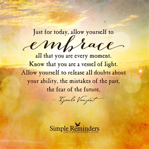 Embrace All That You Are By Iyanla Vanzant Simple Reminders Embrace