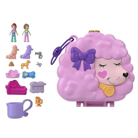 Coffret Polly Pocket Caniche Au Spa La Grande R Cr