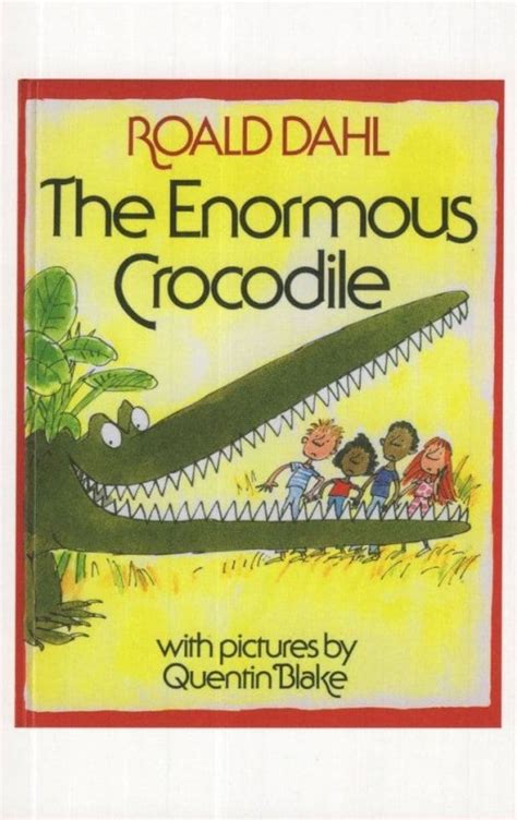 Roald Dahl The Enormous Crocodile 1978 Book Postcard Topics People Authors Postcard