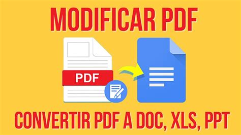 Como Editar Archivos Pdf Sin Programas YouTube