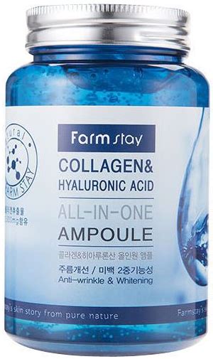 FARM STAY - Collagen & Hyaluronic Acid All-in-One Ampoule 250ml - Seoul ...