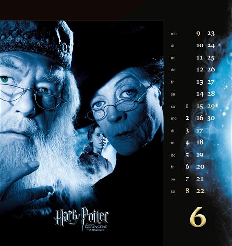 Kalender Harry Potter Filmplakate Postkartenkalender Online Kaufen