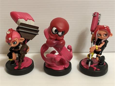 アミーボ タコボーイ タコガール タコ 初期化済み スプラトゥーン Amiibo トリプルセット 任天堂 純正 ニンテンドースイッチ Wiiu