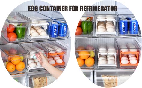 Kitchen Rolling Egg Holder For Refrigerator Virmate