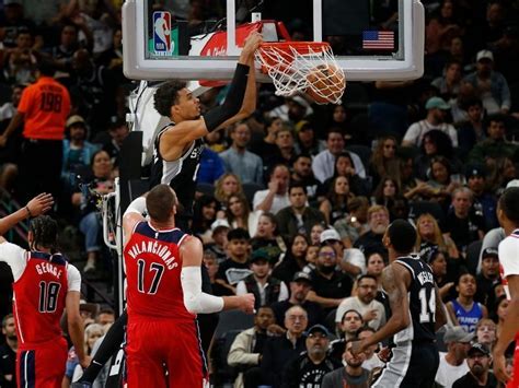 Wembanyama Explodes For Career High 50 Points As Spurs Trounce Wizards