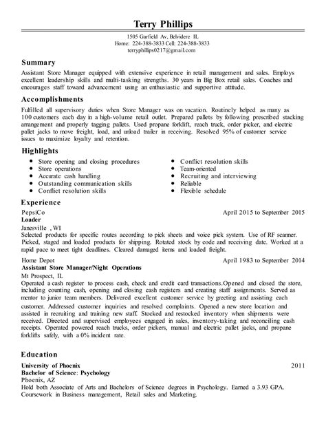 Terry Phillips New Resume 1docx