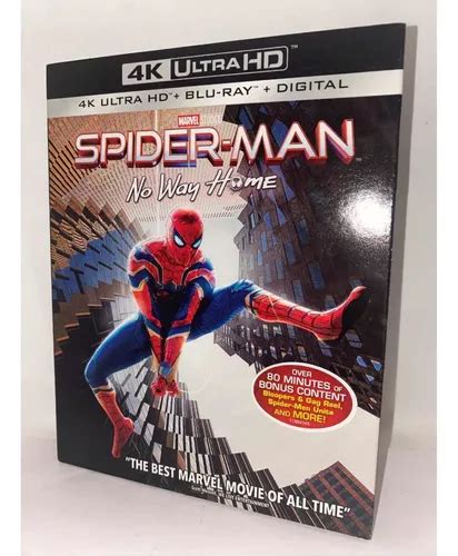 Spider Man Sin Camino A Casa Pelicula 4k Blu Ray MercadoLibre