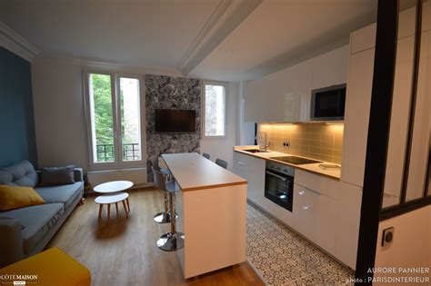 Transformation complète d un appartement de 35 m 2 Levallois Perret