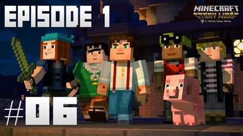 Minecraft Story Mode Episode 1 Part 6 Iron Golem Youtube