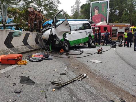 Seorang Lagi Mangsa Nahas Van Terbabas Di Genting Highlands Meninggal Dunia