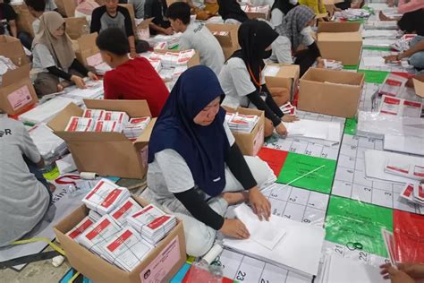 Cerita Thl Pelipat Kertas Suara Pemilu Sehari Lipat Dibayar