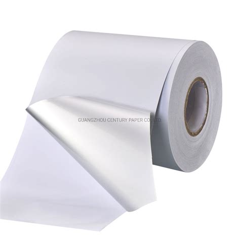 Glossy Paper 80 Grams Self Adhesive Semi Gloss Coated Art Paper Label